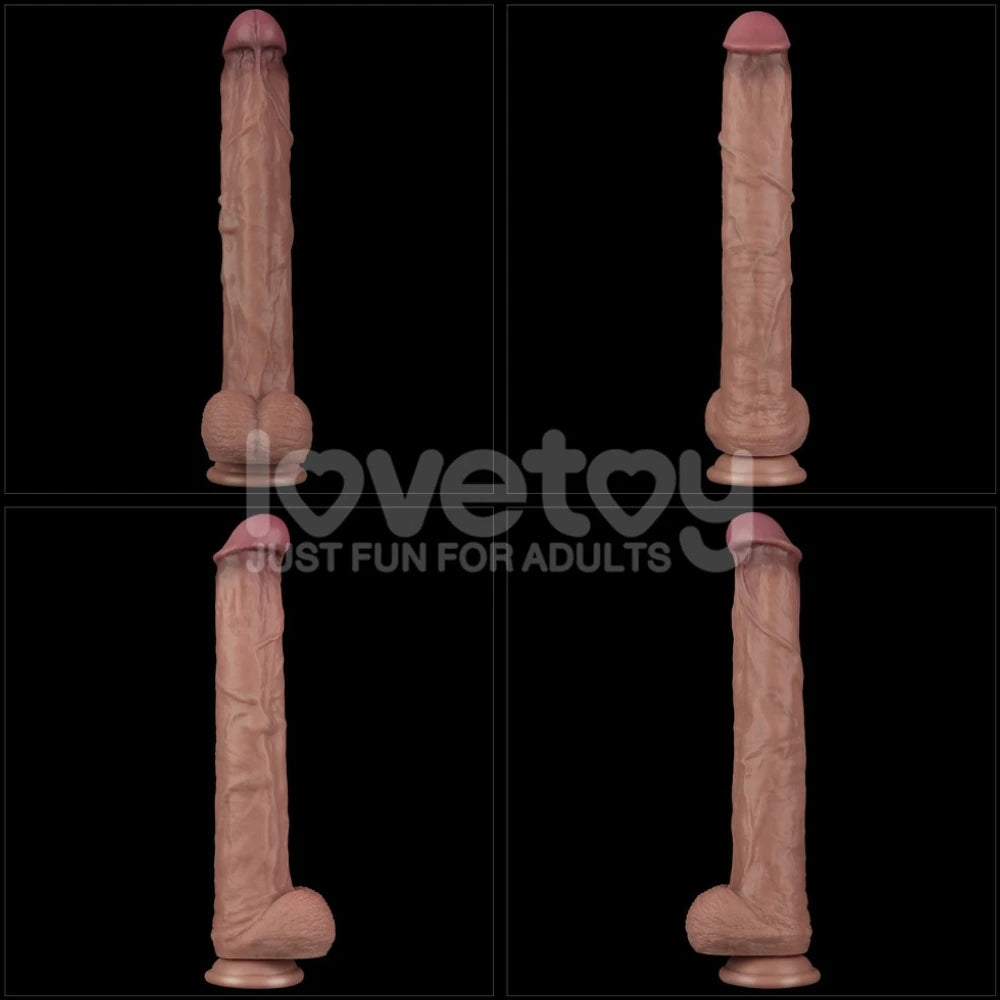 Lovetoy Bendable Cock XXL 37.5 Cm Kıkırdak Doku Realistik Penis LV411301
