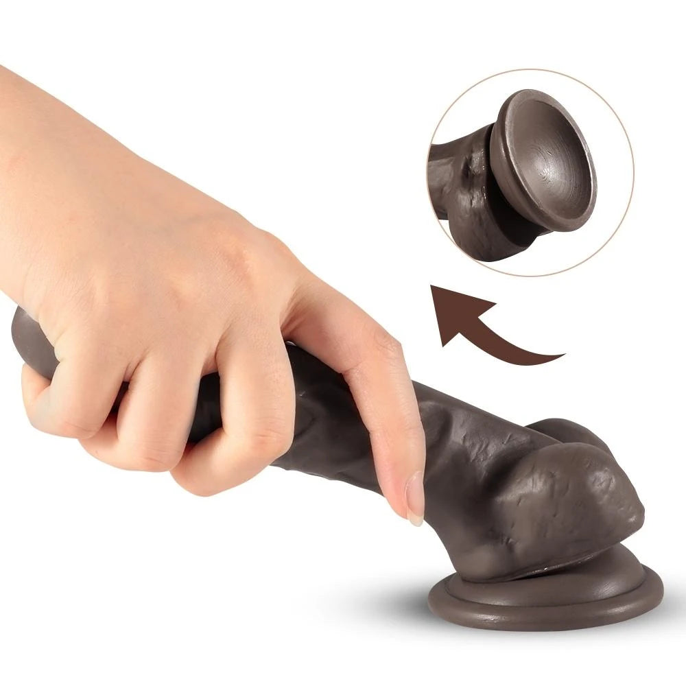 Dildo Series Adonis 18 Cm Realistik Melez Penis