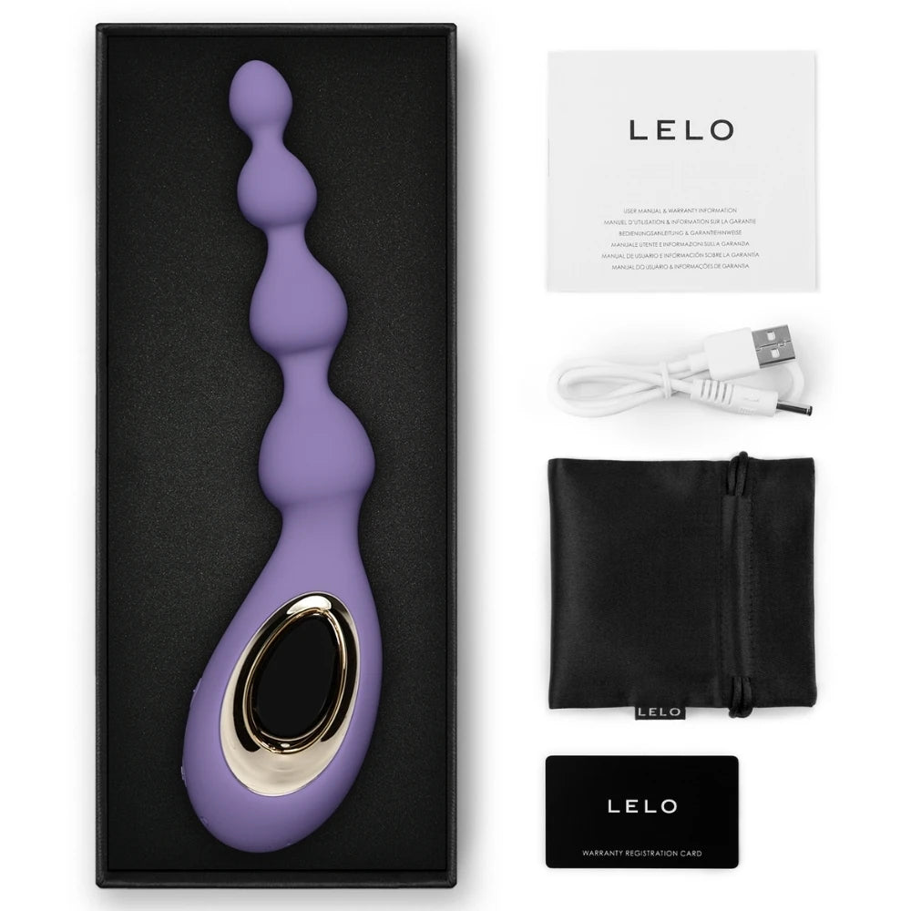 Lelo Soraya Beads Boğumlu Silikon Anal Vibratör