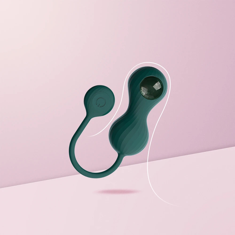 Magic Motion Crystal Duo Telefon Kontrollü Kegel Vibratör Seti