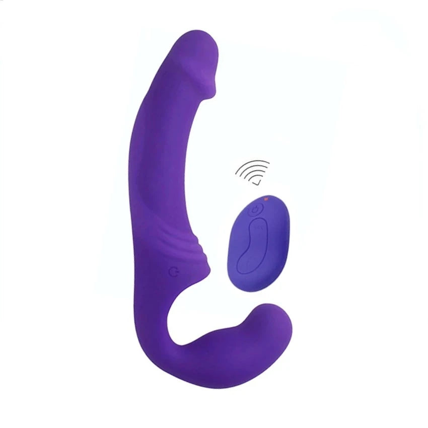 Aphrodisia Uzaktan Kumandalı Strapless Strap-On Vibratör