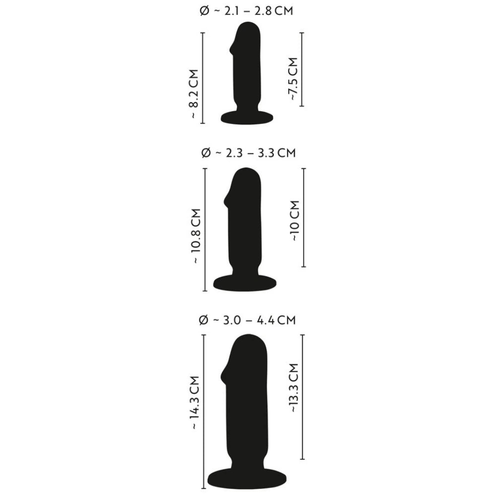 Anos Butt Plug Training Kit Anal Alıştırıcı Set