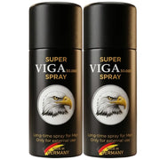 Orjinal Süper Viga 50000 Erkeklere Özel E Vitaminli Penis Spreyi 2'li Paket