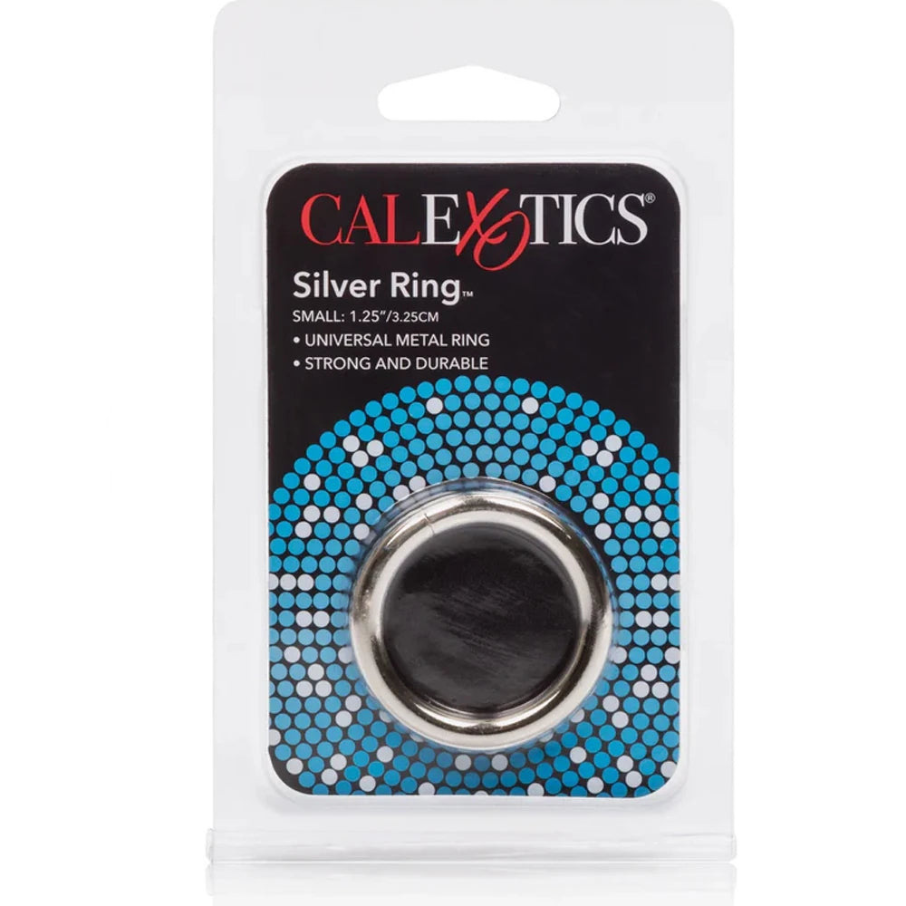Calexotics Silver Ring Metal Penis Halkası - Small