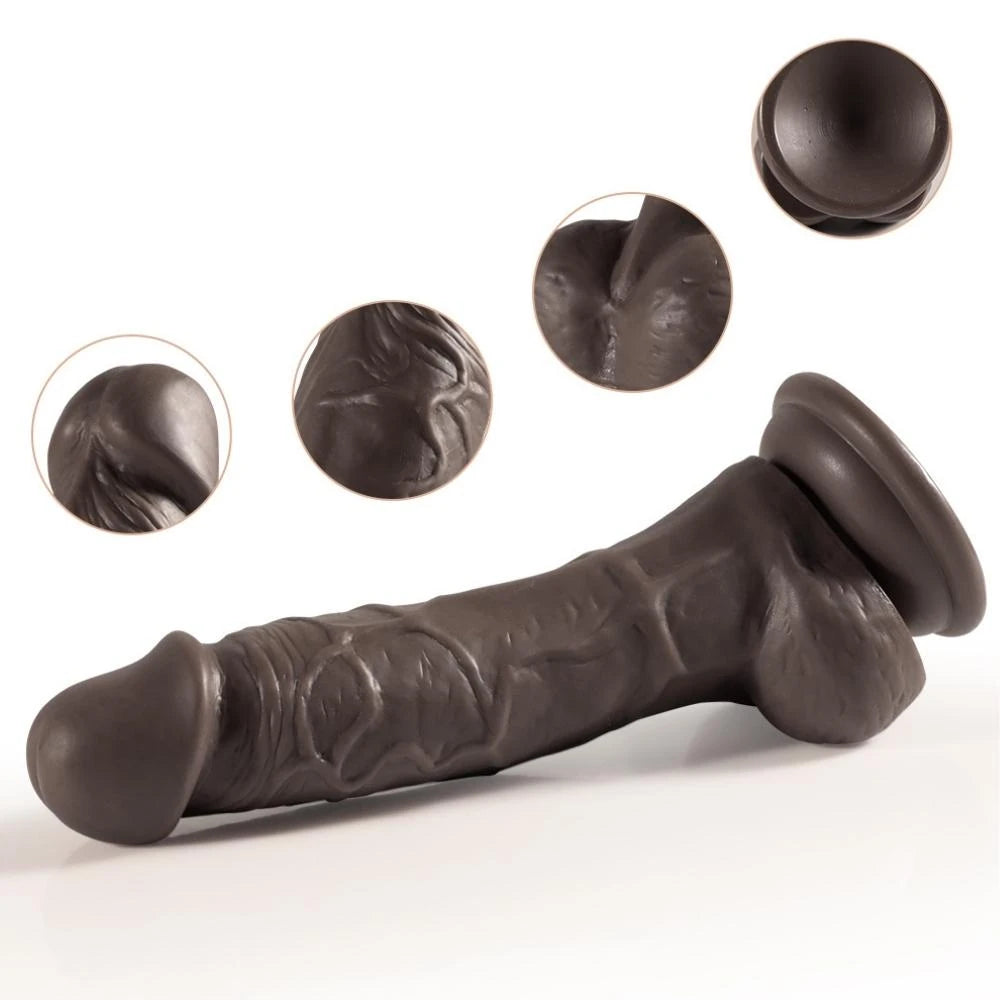 Dildo Series Adonis 18 Cm Realistik Melez Penis