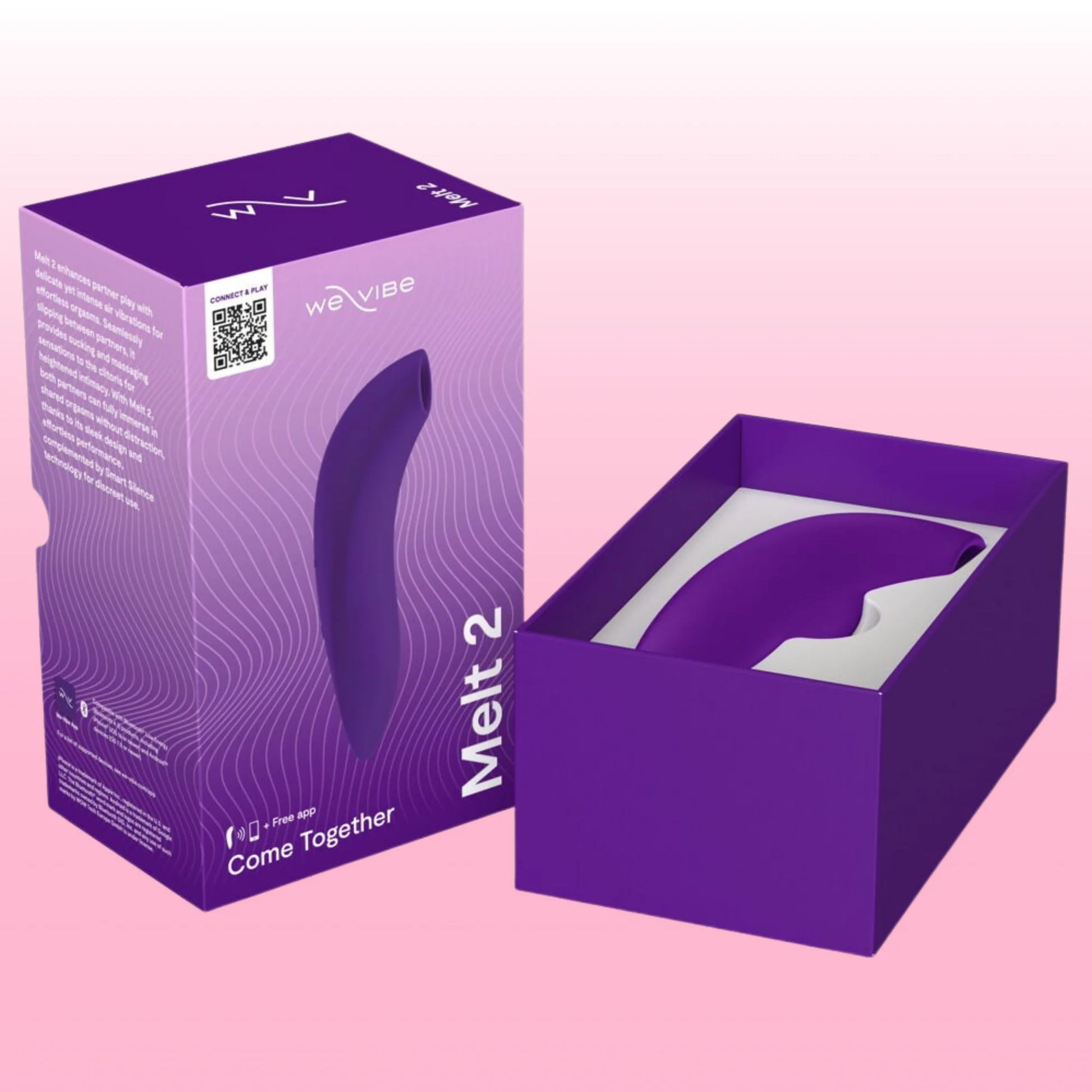 We-Vibe Melt 2 Telefon Kontrollü Hava Klitoris Uyarıcısı Emiş Güçlü Vibratör