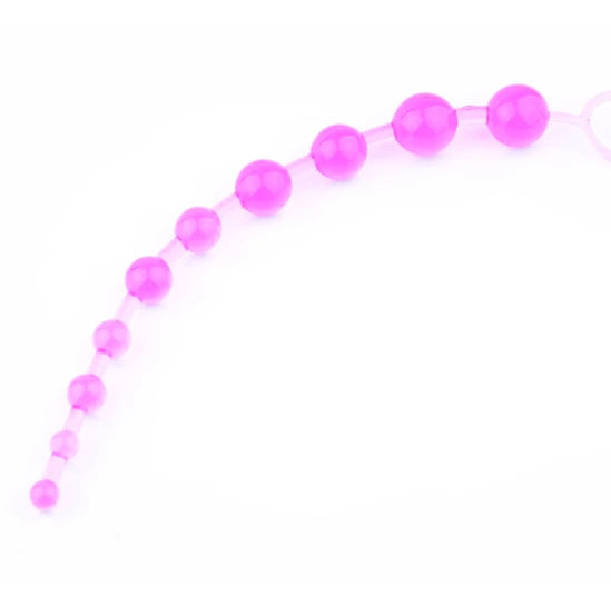 Exovid Anal Beads Pembe Kademeli Anal Zevk Topu