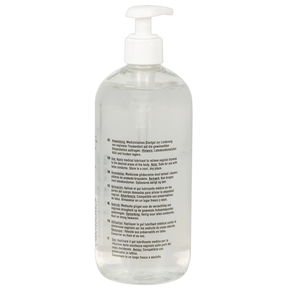 Just Glide Medical Lubricant Gel Su Bazlı Kayganlaştırıcı Jel 500 Ml.
