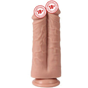 Anthony Double Yumuşak Dokulu Çiftli Realistik Dildo