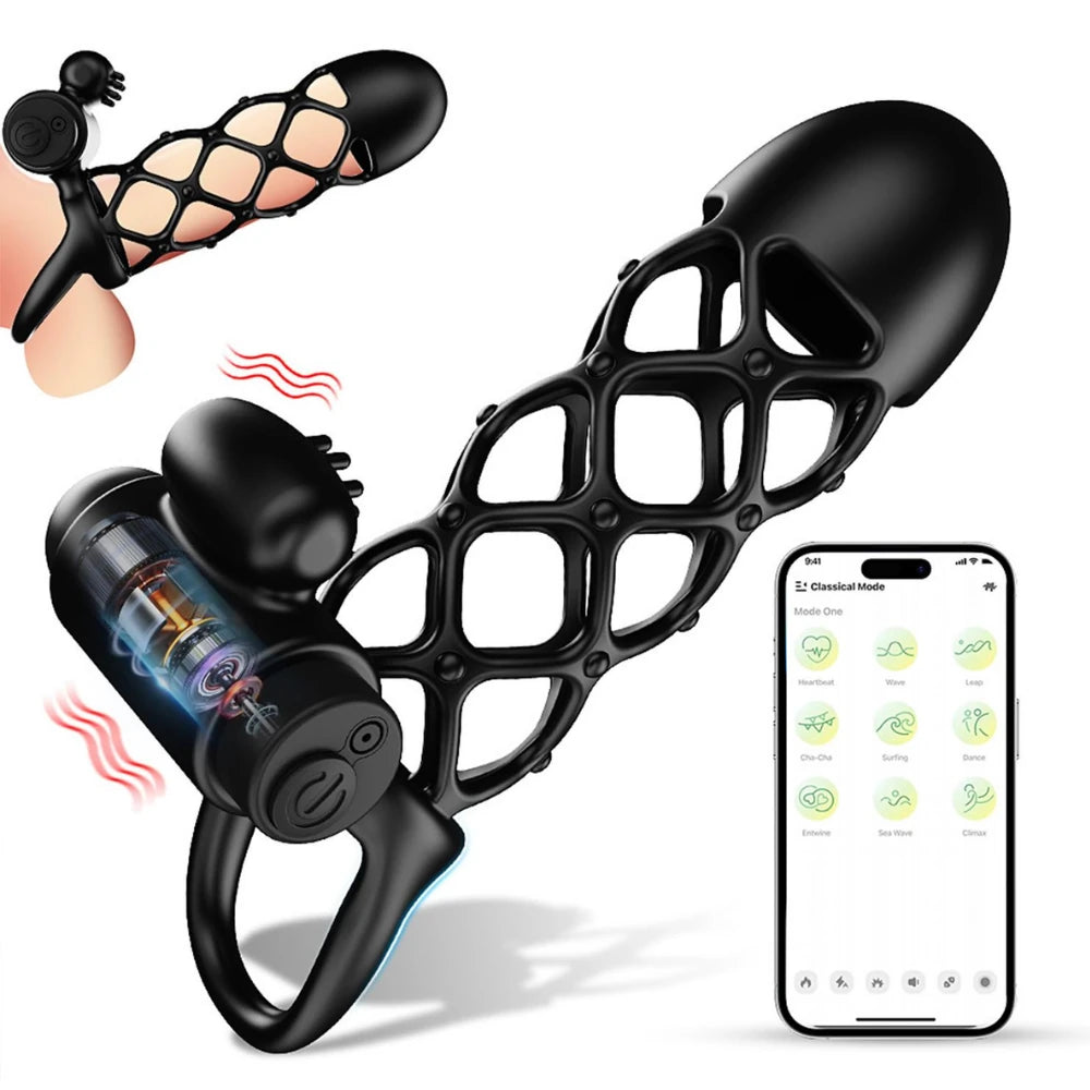 Frowzer The Sleeve Telefon Kontrollü Penis Halkası