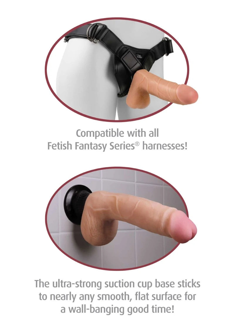 Pipedream Real Feel Deluxe No:10 Ultra Yumuşak 25 Cm Titreşimli Vibratör