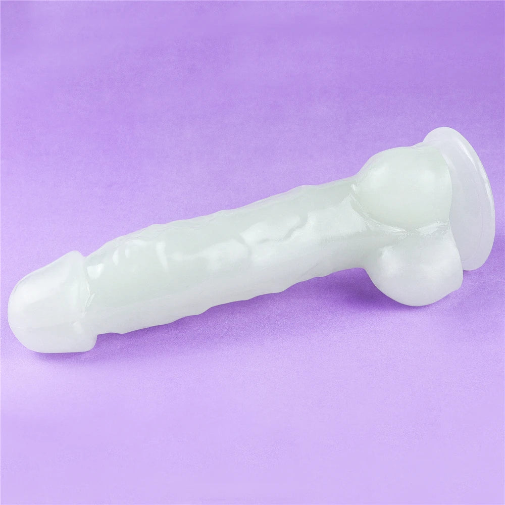 Lovetoy Lumino Play Jelly Dildo 21.5 cm Realistik Penis LV319022