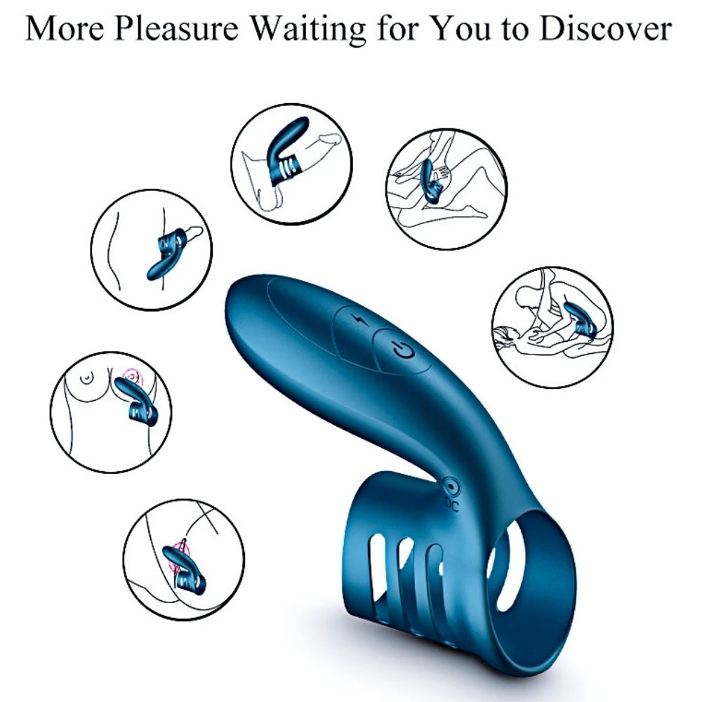 Frowzer Boss Ring Titreşimli Klitoris Uyarıcı Penis Halkası