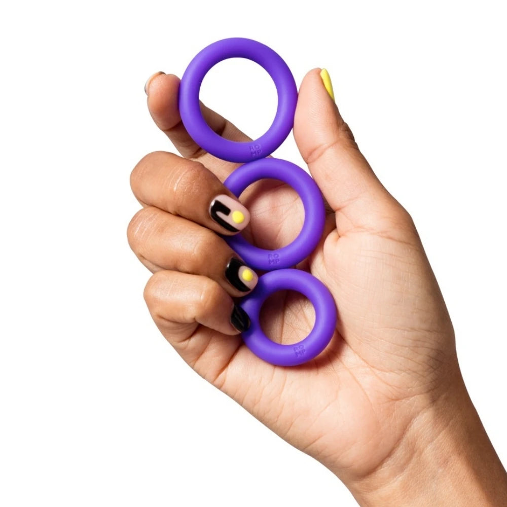 Romp Remix Trio 3 Parçalı Silikon Penis Halkası Seti