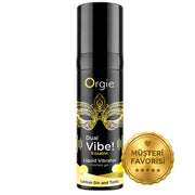 Orgie Dual Vibe Limon Aromalı Öpülebilir Likid Vibratör 15 Ml.