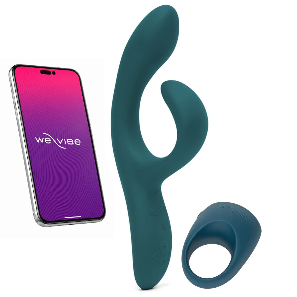 We-Vibe Date Night Nova 2 & Pivot Telefon Kontrollü Çift Vibratör Seti