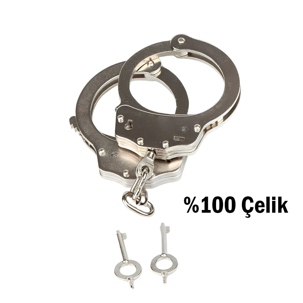 Frowzer Fetish Fantasy Series Hand Cuffs Metal Kelepçe