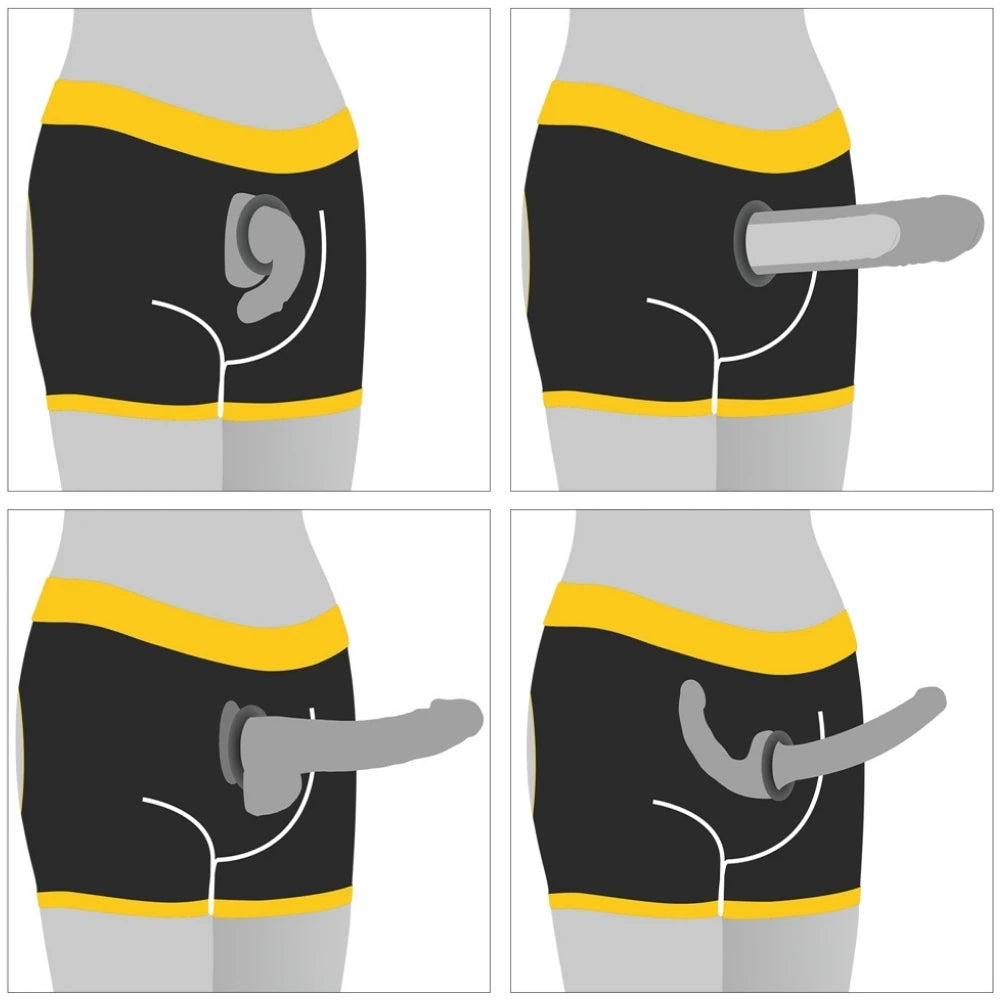 Lovetoy Horny Strapon Shorts XL/XXL Boxer Penis Kemeri LV715025C
