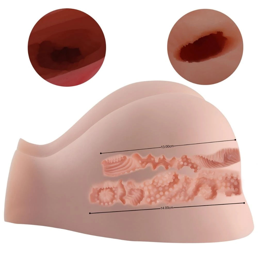 Shequ Melissa Anal ve Vajinal Realistik Kalça Masturbator XS-OEM093