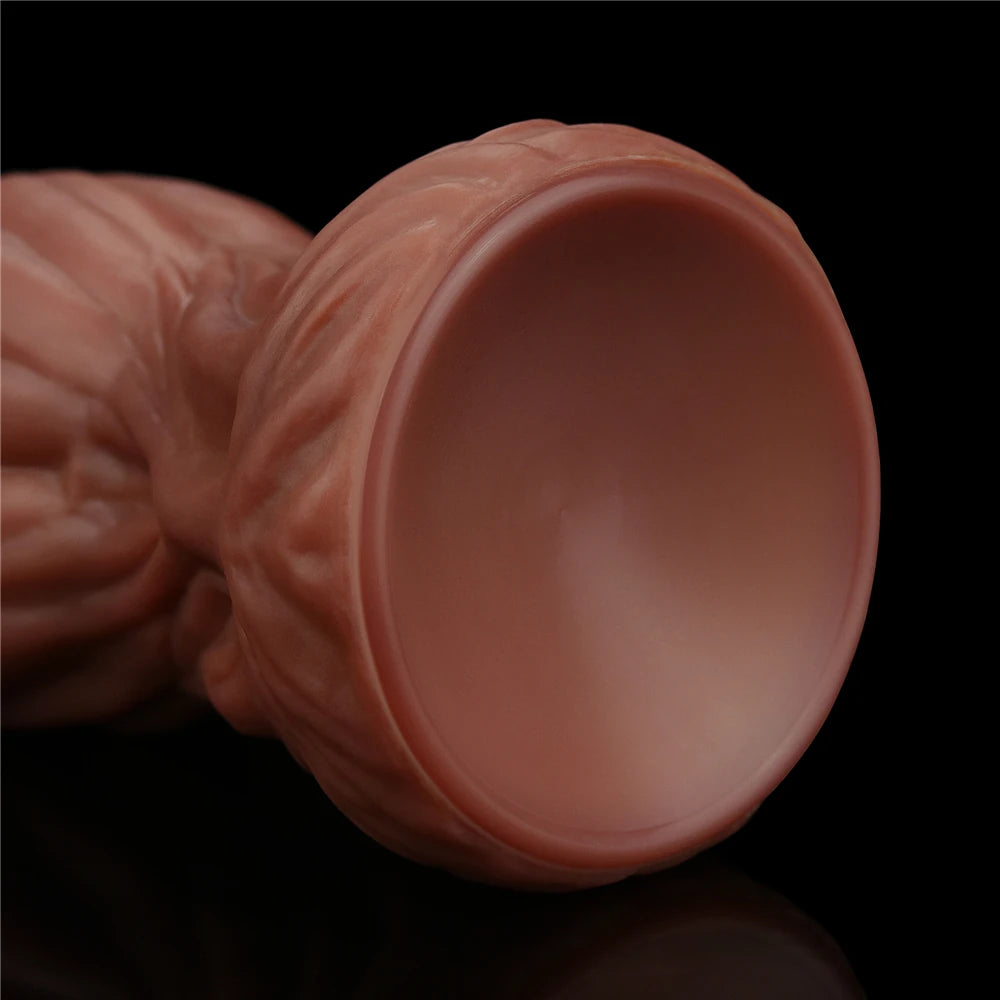 Lovetoy Dual Layered Platinum Silicone 24.5 Cm Monster Realistik Dildo