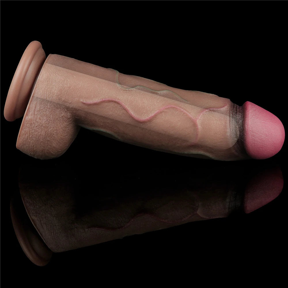 Lovetoy Dual Layered Silicone Cock 30 Cm Büyük Realistik Penis LV411063