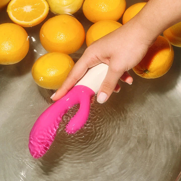 Lelo İna Wave 2 Hareketli Rabbit Vibratör-Cerise