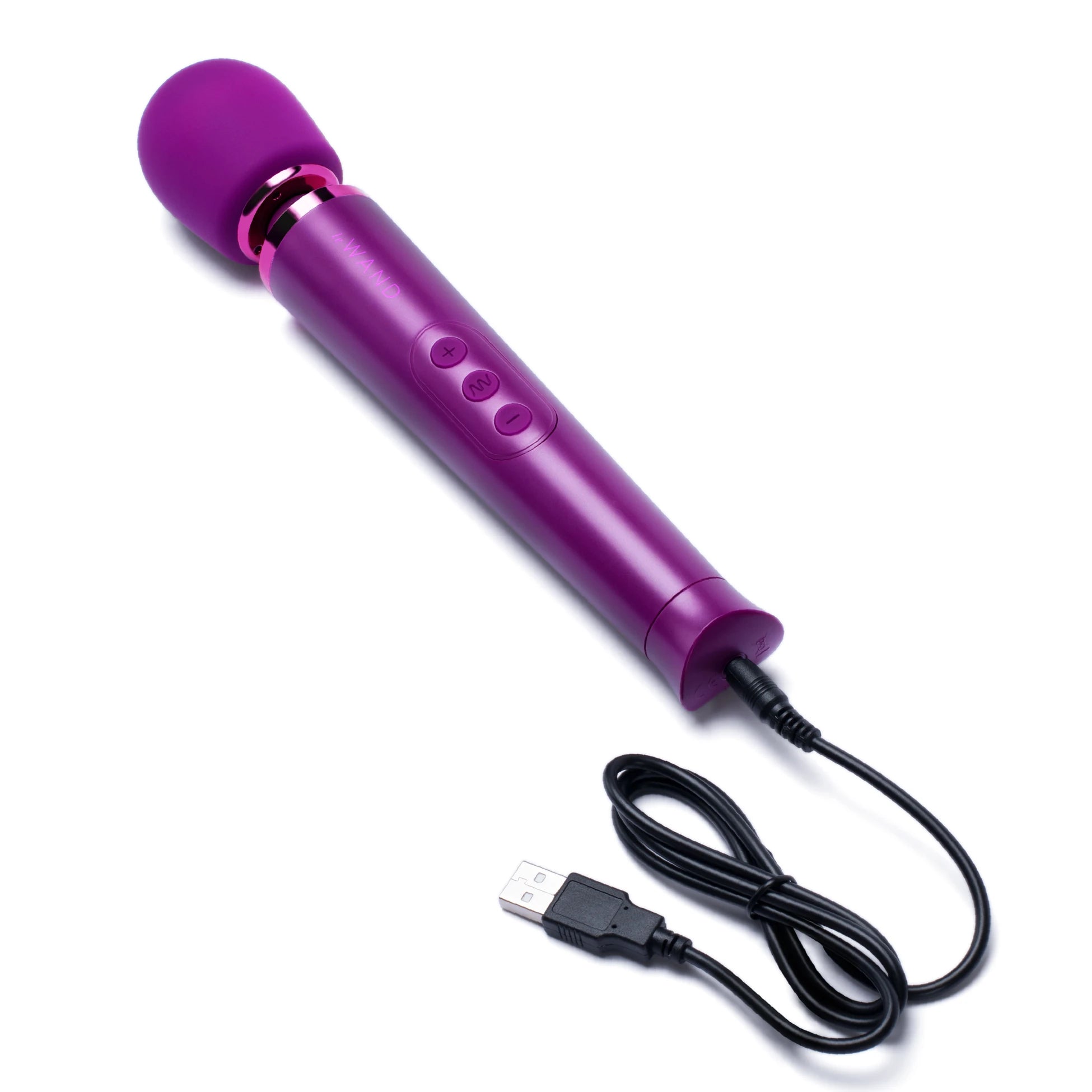 Le Wand Petite Rechargeable Vibrating Body Massager Masaj Aleti - Cherry