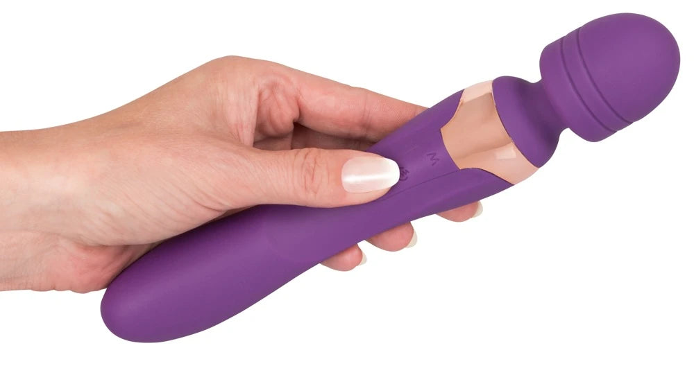 Javida Double Vibro Massager Çift Taraflı Masaj Wand Vibratör