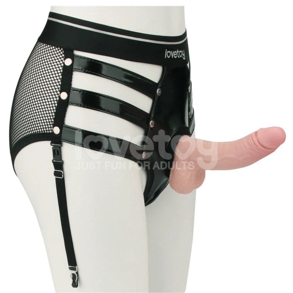 Lovetoy Rebellion Reign Iconic Harness Strap on Set LV781001A XS/S