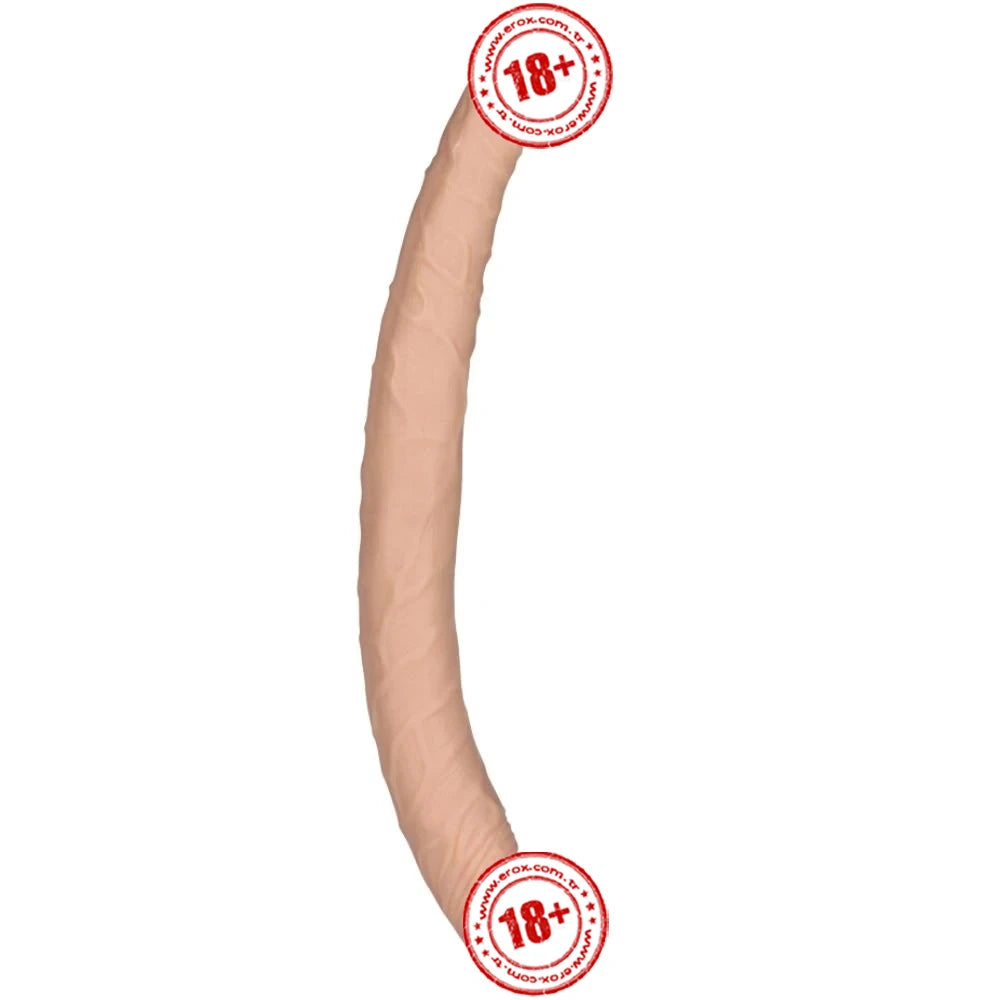 Lovetoy Lady Double Penetration 36 cm Realistik Çift Taraflı Dildo