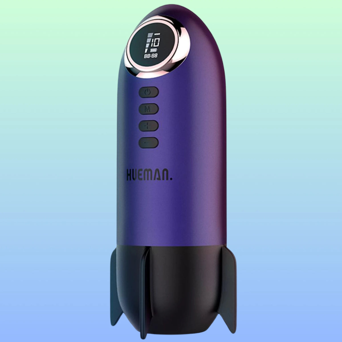 Hueman Rocket Emiş Güçlü ve Titreşimli Mastürbatör
