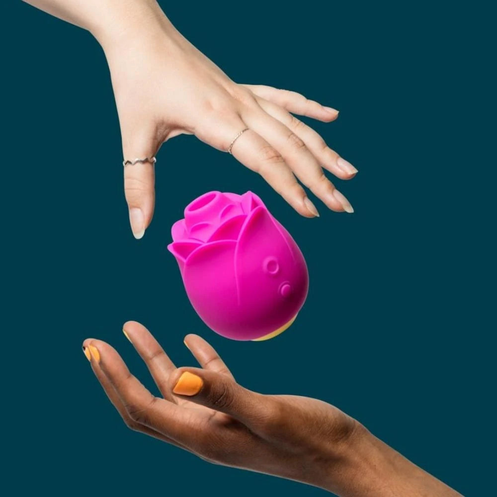 Romp Rose Klitoral Uyarıcı Emiş Güçlü Vibratör