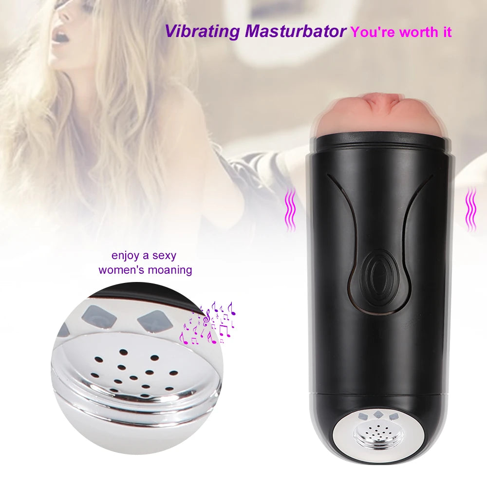 Shequ Fanny Sesli ve Hava Basınç Özellikli Şarjlı Titreşimli Masturbator JC-MA70019