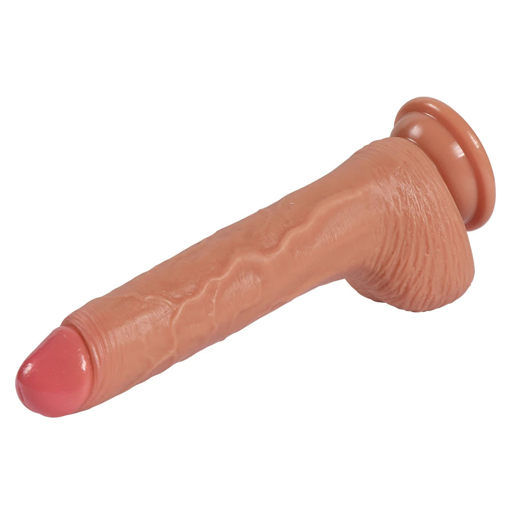 Shequ Dildo Series Harding Natural Doku 22 Cm Realistik Penis