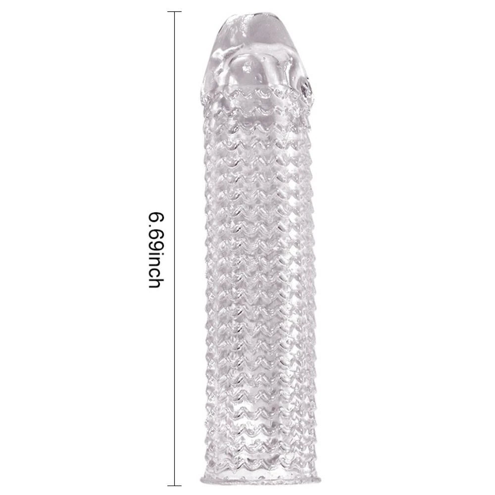 Shequ Phil Silikon Şeffaf Penis Kılıfı