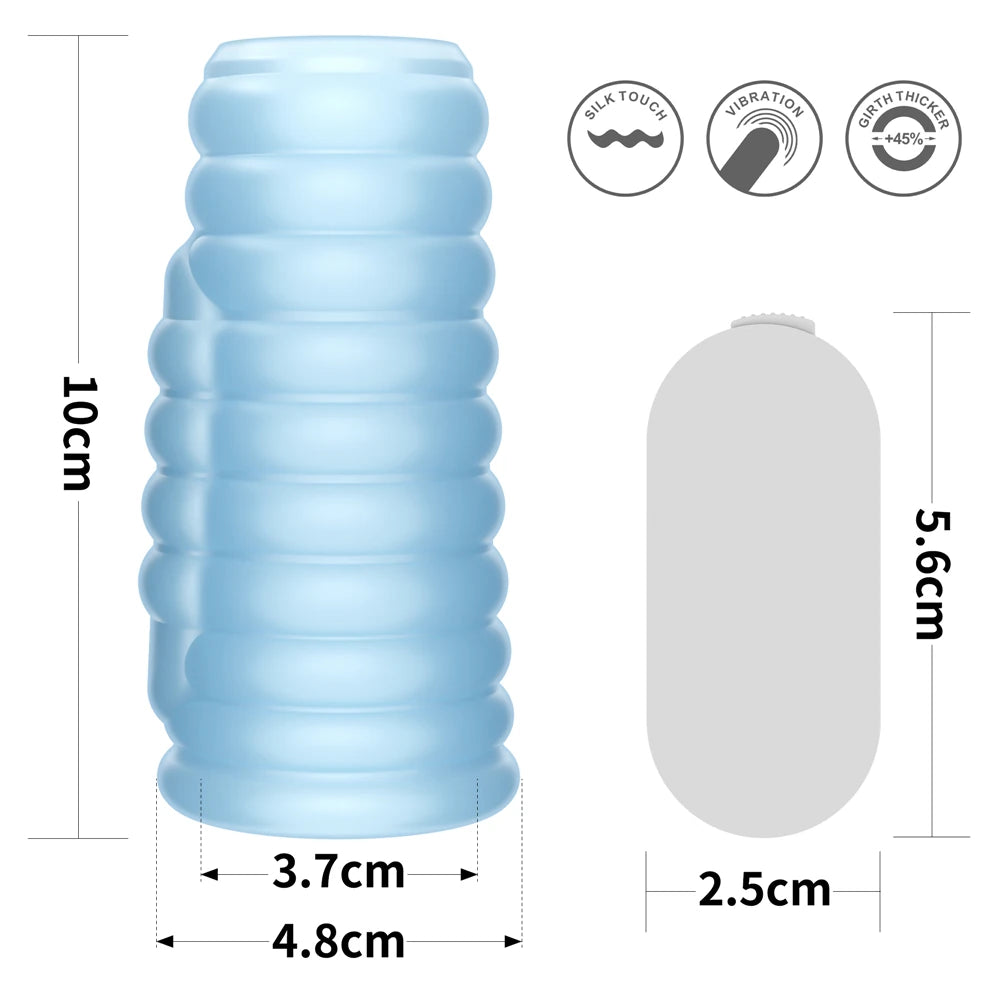 Lovetoy Vibrating Wave Knights Ring Titreşimli Penis Kılıfı LV343124