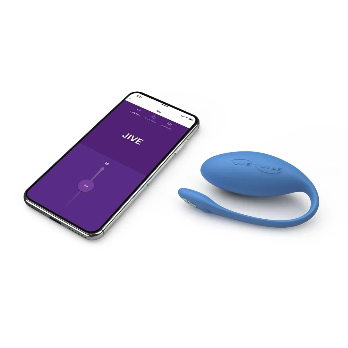 We-Vibe Jive Bullet Wereable Vibe Giyilebilir Telefon Kontrollü Vibratör-Blue