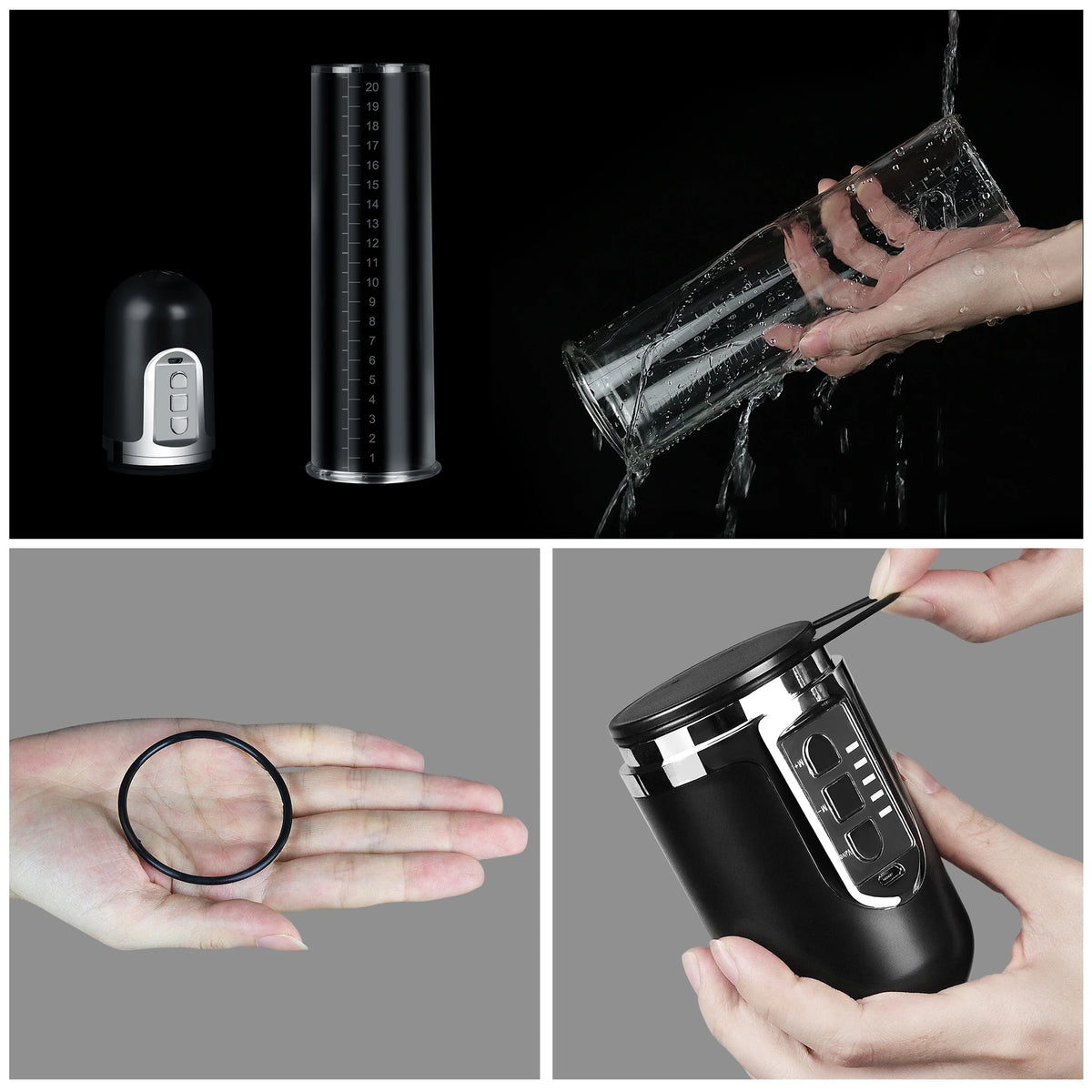 Lovetoy Maximizer Worx VX5 Güçlü Otomaik Penis Pompası LV361021