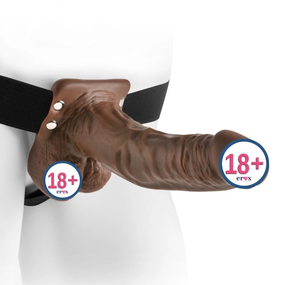 Fetish Fantasy Series Hollow Strap-On 19 Cm İçi Boş Kemerli Penis