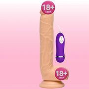 Shequ Vibrating Dildo Optimus 28 cm Titreşimli Realistik Penis XS-WBC10028-V