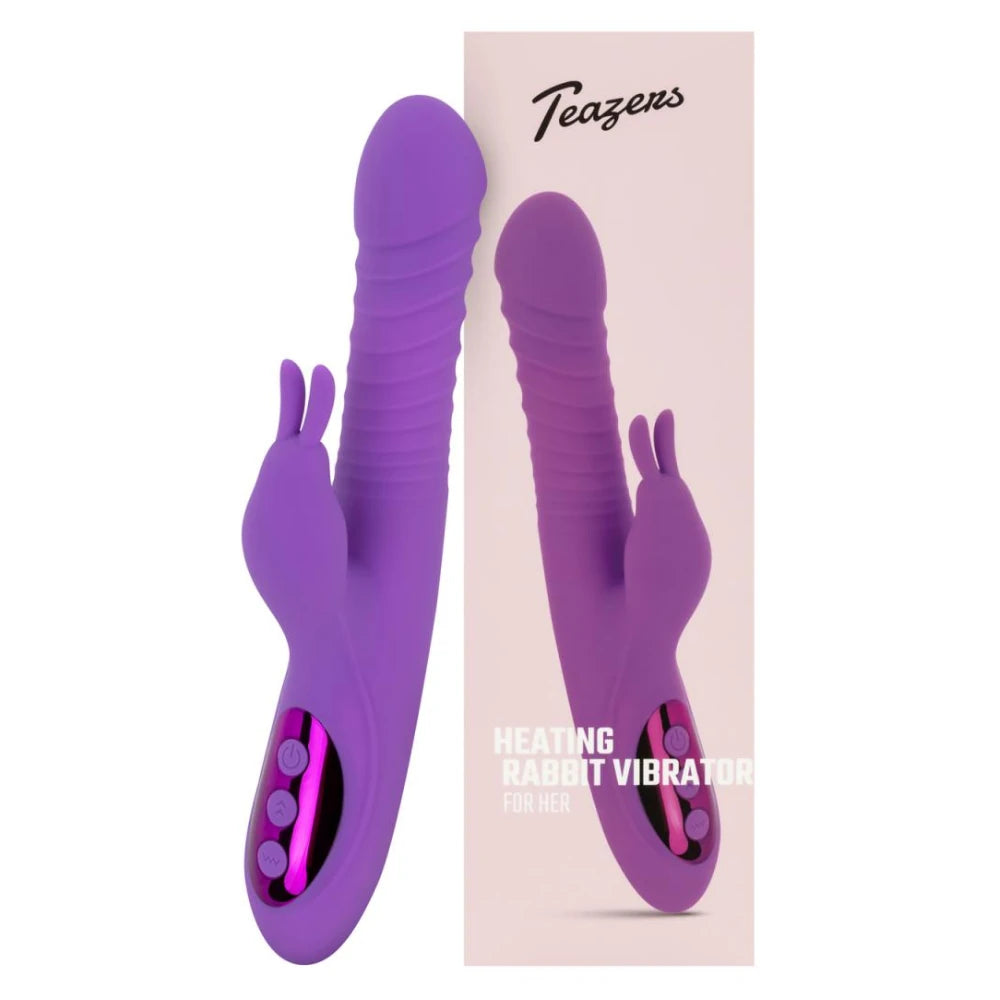 Teazers Heating Thrusting Isıtmalı ve Hareketli Rabbit Vibratör