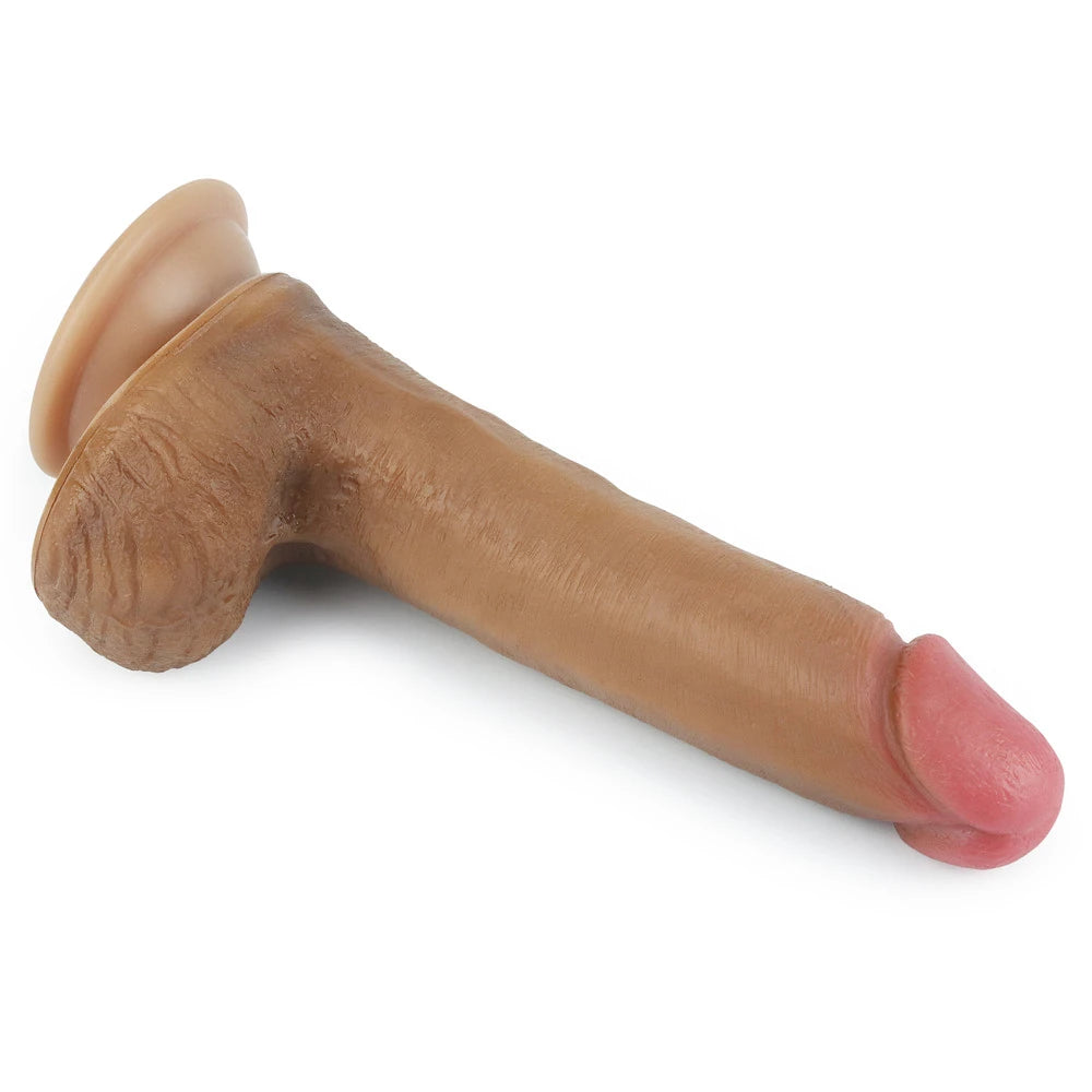 Lovetoy Nature Cock Soft Et Dokulu Realistik Penis 20 cm