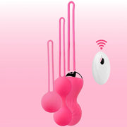 Frowzer Exuis Balls Set Uzaktan Kumanda Kegel Egzersiz Vibratörü Pink