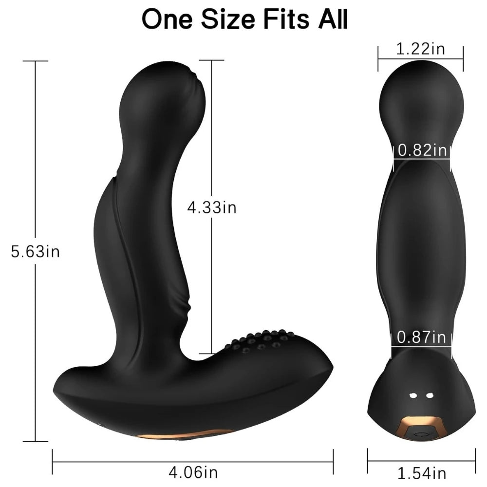 Frowzer Anal Fantasy Waggle Uzaktan Kumanda Kontrollü Prostat Vibratör
