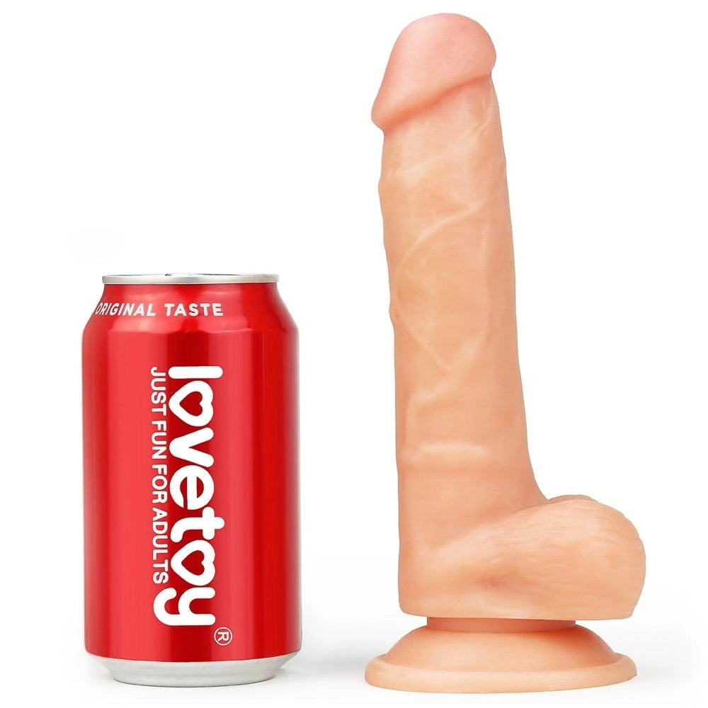 Lovetoy Easy Strapon 19 cm Flexible Kemerli Strapon Penis LV715007