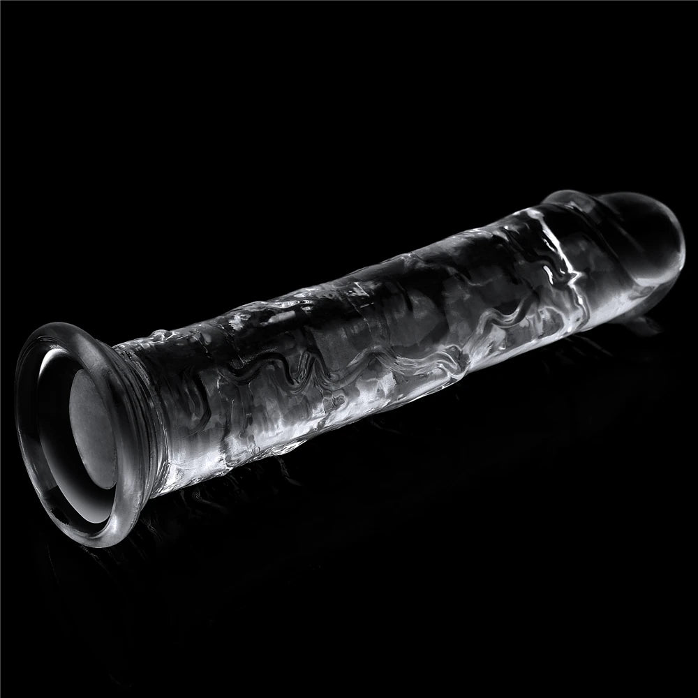 Lovetoy Flawless Clear Dildo 18 cm Jel Realistik Penis LV310015