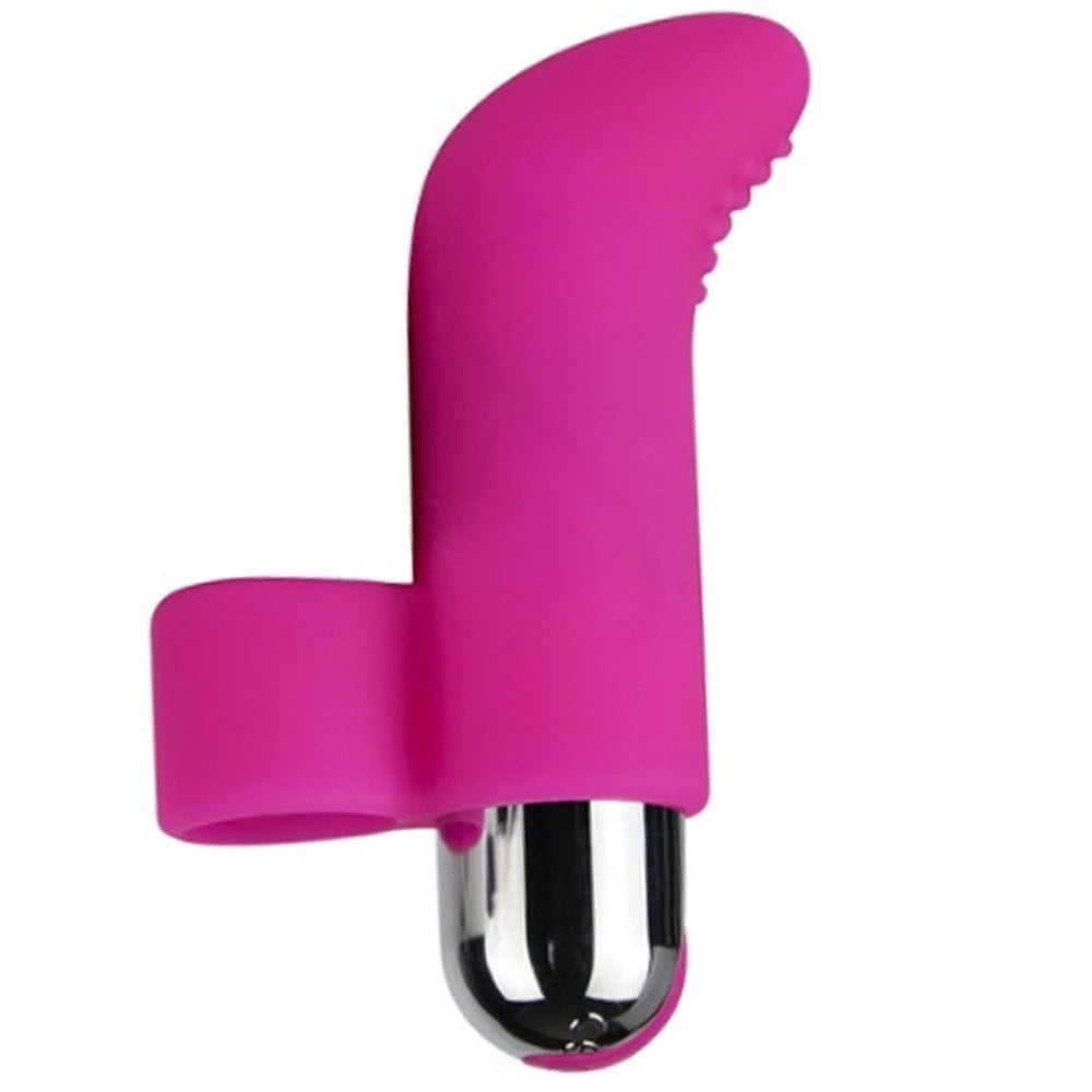 Frowzer Finger Vibe Çift Yönlü USB Şarjlı Parmak Vibratör-Pink