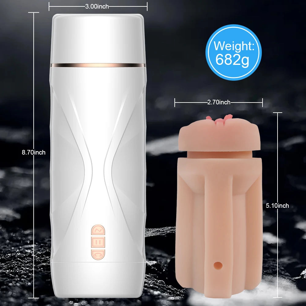Xise Riley Suction Emiş Güçlü 7 Modlu Titreşimli Vajina Mastürbatör