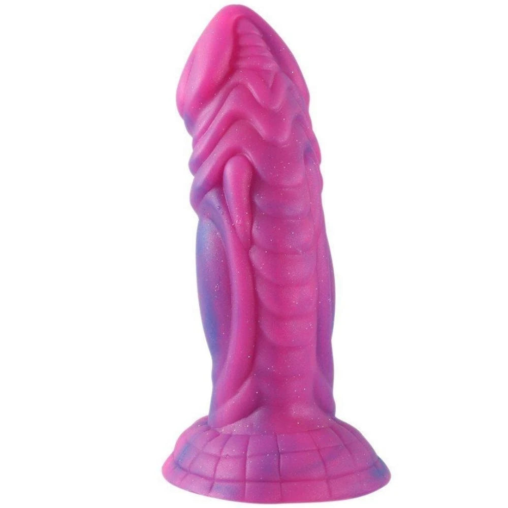 Shequ Jelly Animal Dildo Monster 3 Squamule Realistik Penis SQ-WBD10052P