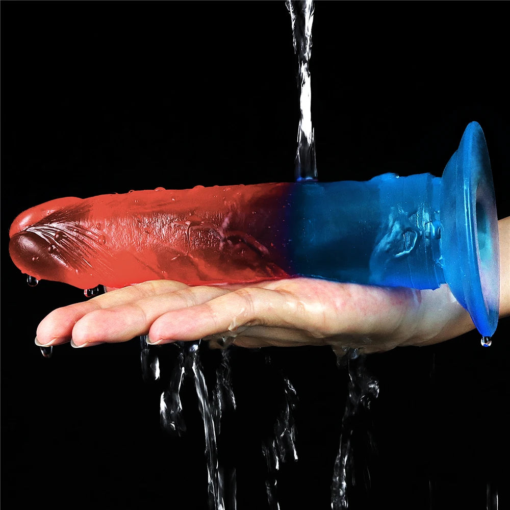 Lovetoy Dazzle Studs Dildo 17.5 cm Realistik Penis LV318010